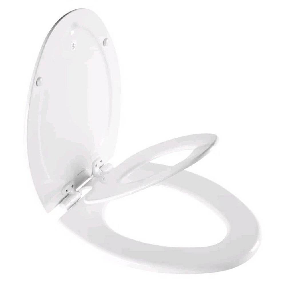 Mayfair NextStep Toilet Seat with Built-In Potty Training Seat, Slow-Close Elong